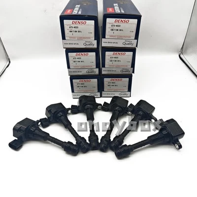 6x 22448-8J115/8J11C UF349 673-4023 IGNITION COILS FOR MAXIMA MURANO PATHFINDER Foto 1 de 4