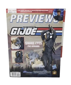 Previews #394 julio 2021 G.I.Joe/Mazebook The Comic Shop's Catalog - Imagen 1 de 4