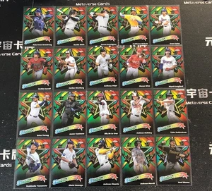 2025 Topps Chrome Future Stars #1-20 Complete Set Skenes Langford Chourio Turang - Picture 1 of 2