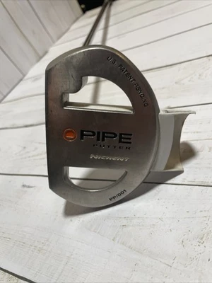 Nickent Pipe Putter PP/001 Golf Club 34 Inch Right Hand Stainless Steel Shaft - Image 1 of 4