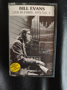 Bill Evans Live In Paris 1972 Vol.1 Audio Cassette Tape - Picture 1 of 2
