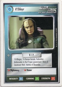 Star Trek CCG K'Ehleyr Near-Mint/NM Rare – Premier Alpha 1994 - Picture 1 of 1
