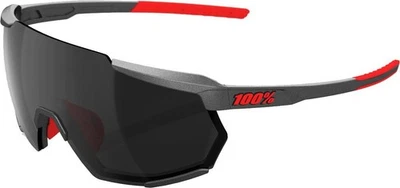 100% Racetrap 3.0 Performance HD Sunglasses Sport HiPER Black Mirror Lens UV400 - Image 1 of 4
