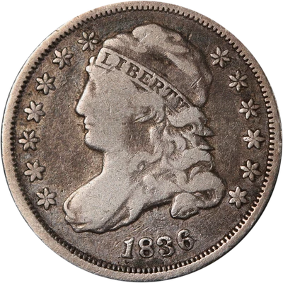 1836 Bust Dime Great Deals From The Executive Coin Company - Image 1 of 2
