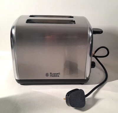 Russell Hobbs Adventure 2 Slice Toaster Stainless Steel 850W Brushed 24080 - Image 1 of 4