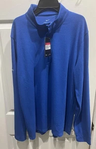 Nike Golf Dri-FIT Victory Uomo 1/4 Zip Taglia L (BV0398-480) Nuove con etichette - Foto 1 di 6