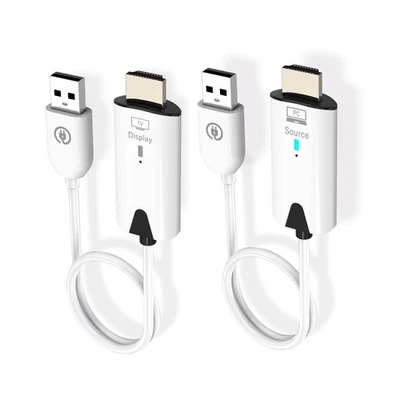 30m Wireless Display Adapter HDMI Extender Audio Video Transmitter + Receiver - Image 1 of 4