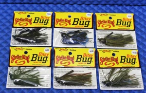 Mini Plantilla Strike King Bitsy Bug 1/4 OZ BBJ14 ¡ELIGE TU COLOR! - Imagen 1 de 19