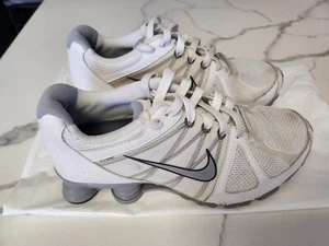 Shox Agent Flywire White/Gray Women's Size 8 - Picture 1 of 6