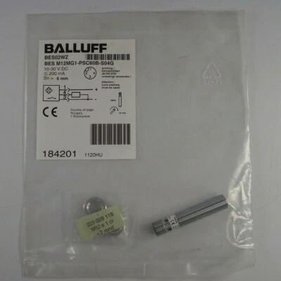 1pc NEW BALLUFF Proximity Switch BES M12MG1-PSC60B-S04G Free shipping Foto 1 de 4