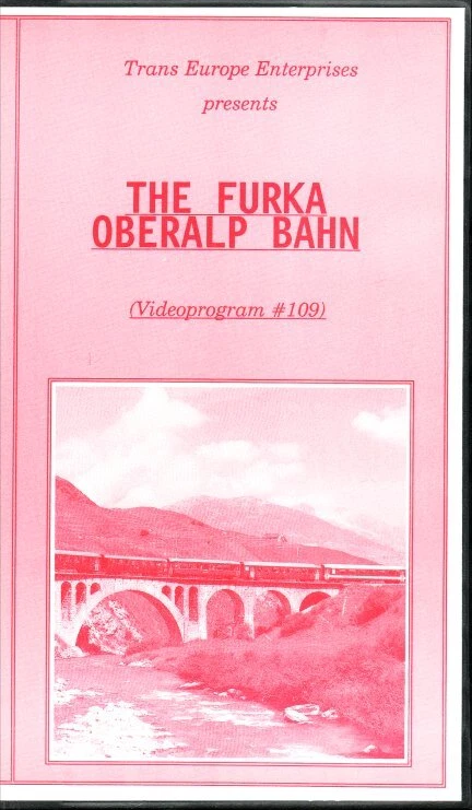 The Furka Oberlap Bahn (TEE #109) VHS - Image 1 of 1