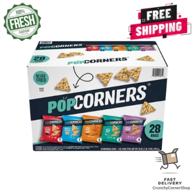 Popcorners Snack Mix Variety Pack Chips, 1 oz, 28 ct. FREE SHIPPING - Image 1 of 4