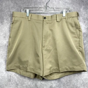 Pro Tour Golf Shorts Mens 38 Tan Performance Activewear Golfer Casual Classic - Picture 1 of 7