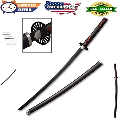 Stunning 27.55 Inch Anime Katana - Stainless Steel Sword for Protagonist Cosplay - Image 1 of 4