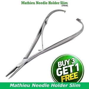 Kieferorthopädische Mathieu Nadelhalter Pinzette - Slim Line Blattaturzange, CE-Zange - Bild 1 von 6