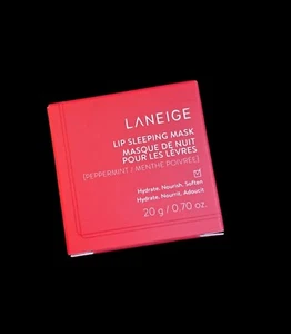 LANEIGE Lip Sleeping Mask PEPPERMINT CANDY CANE  (20g) Large Limited Edition - Picture 1 of 6