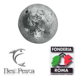 Fonderia Roma - Piombo SFERA foro passante - 150gr - Foto 1 di 2