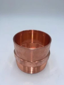 copper fitting MALE COPPER ADAPTER (CXM) 3/8 NOM fitting copper - Picture 1 of 4
