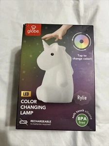 Globe Electric Rylie Unicorn MultiColor changing LED Silicone Light Lamp White - Picture 1 of 4