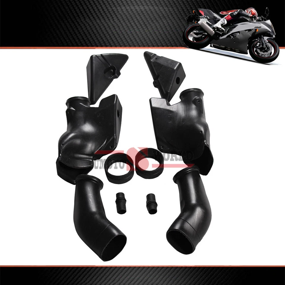 ABS Ram Air Intake Tube Ducts Duct For Honda CBR600RR CBR 600RR 2003 2004 - Image 1 of 3