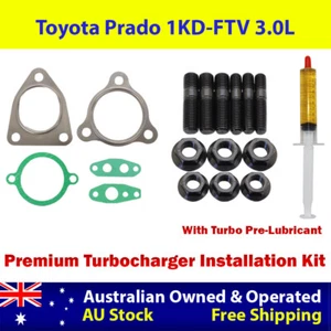 Turbo Stud, Gasket & Lubricant Kit For Toyota Landcruiser Prado 1KD-FTV 3.0L - Picture 1 of 5