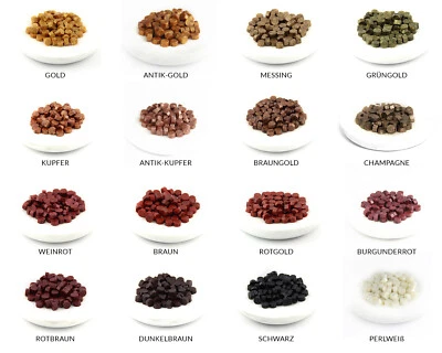 Siegelwachs-Perlen, 42 Farben - Bild 1 von 4