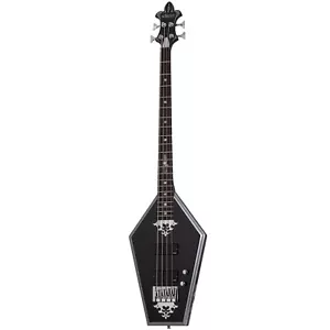 Schecter Sean Yseult Casket Bass Gloss Black Electric Bass Guitar B-Stock - Picture 1 of 9