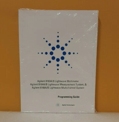 Agilent 08164-90B63 8163A/B Lightwave Multimeter & More Programming Guide - Image 1 of 2