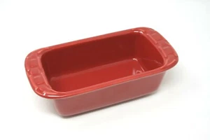 Longaberger Paprika Woven Traditions Small Bread Cake Loaf Pan Unused - Picture 1 of 4