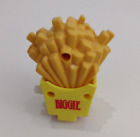Vintage Wendy’s 1991 Biggie French Fries Yellow Box Wind Up Toy Fast Food Prize