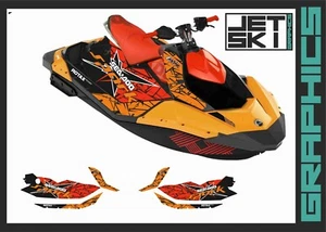 SEADOO SPARK TRIXX 2up 3up graphics decals kit for jet ski sticker set  - Picture 1 of 2