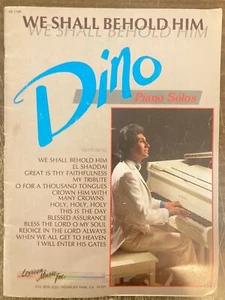 1984 DINO KARTSONAKIS PIANO SOLOS WE SHALL BEHOLD HIM CLASSIC CHRISTIAN HYMNS - Picture 1 of 2