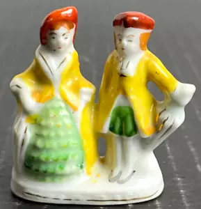 Porcelain Figurine Victorian Couple Dancing Vintage 1950s Occupied Japan - Picture 1 of 7