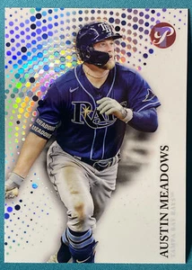 Austin Meadows 2022 Topps Pristine #221 Rays REFRACTOR - Picture 1 of 3