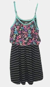 SO Authentic American Heritage Dress Girls 10 Multicolor Blouson Polyester Blend - Picture 1 of 10