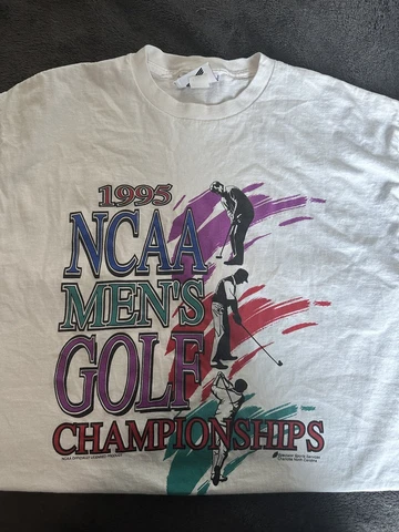 VINTAGE. 1995 NCAA Golf championship shirt. XL Cover