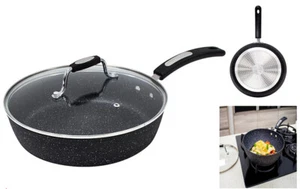 NEW Scoville Neverstick 26cm Saute Pan Non-Stick Home Kitchen Pots & Pans UK - Picture 1 of 17