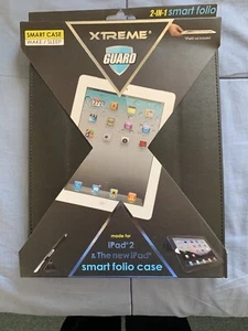 Xtreme Smart Folio Case Leather For Apple Ipad 2 Smart Case Wake / Sleep - Picture 1 of 4
