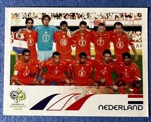Pegatina de equipo Panini FIFA Alemania 2006 Copa Mundial Países Bajos #226 - Imagen 1 de 2