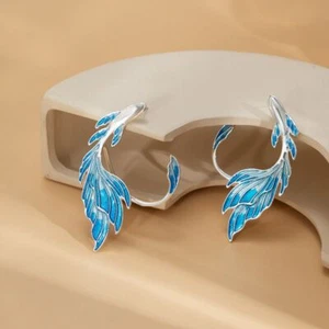 Painted Lady Women Earrings Elf Ear Cuffs Elves Ear Cuff Korean Ear Bone Clip - Picture 1 of 11