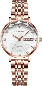 RELOJ PULSERA CUENA FECHA/HORA ESTILO PLACER MODA MUJER - Imagen 1 de 2