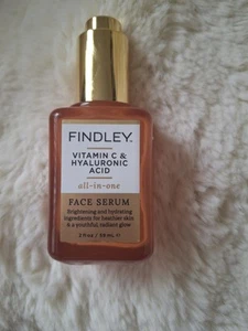 Findley Vitamin C & Hyaluronic Acid All-in-One Face Serum 2 fl oz New - Picture 1 of 2
