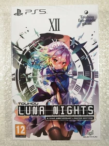 TOUHOU LUNA NIGHTS - 5 YEAR ANNIVERSARY LIMITED EDITION PS5 EURO NEW (GAME IN EN - Foto 1 di 9