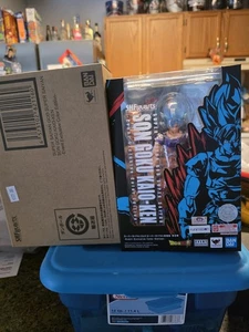 NUEVO Figuarts Dragon Ball Super Saiyan Dios Azul Goku Kaioken NYCC 2021 Exclusivo - Imagen 1 de 3