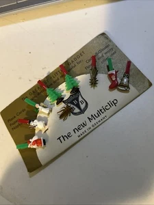 Vintage The New Multiclip From Germany Christmas Edition NOS - Picture 1 of 7