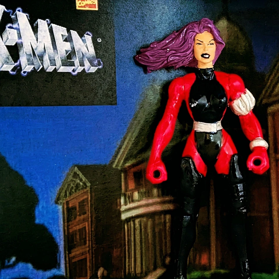 Toybiz Custom X-Men Revanche Figure Retro 90s Psylocke  - Image 1 of 1