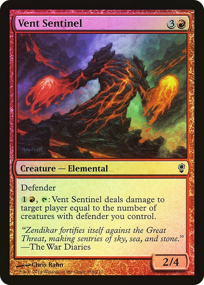 MTG FOIL Vent Sentinel  - Conspiracy #156 - Image 1 of 1