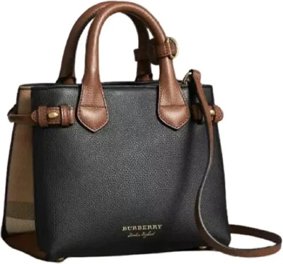 Burberry_banner hand bag premium qualit - Image 1 of 4