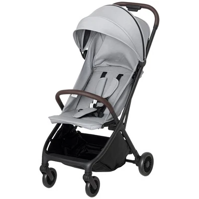 AIYAPLAY Baby Stroller with Adjustable Seat, Travel Pushchair, Light Grey - Image 1 of 4