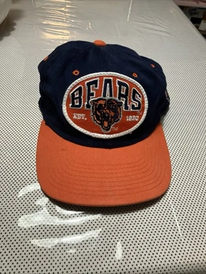 Vintage Chicago Bears Baseball Cap By Nutmeg SnapBack Hat - Image 1 of 4